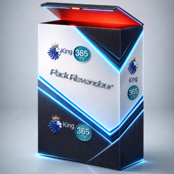 PANEL REVENDEUR KING365TV 10 COMPTES DE 12 MOIS